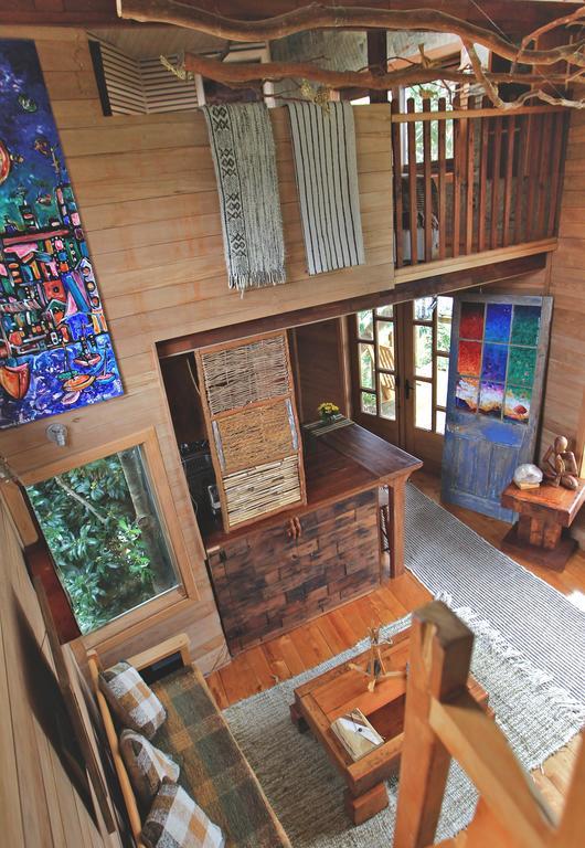La Casa Del Arbol De Chiloe Villa Castro Exteriör bild